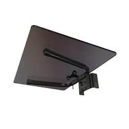 Crimson Tempered Glass Shelf For Carts Or Stands MSG